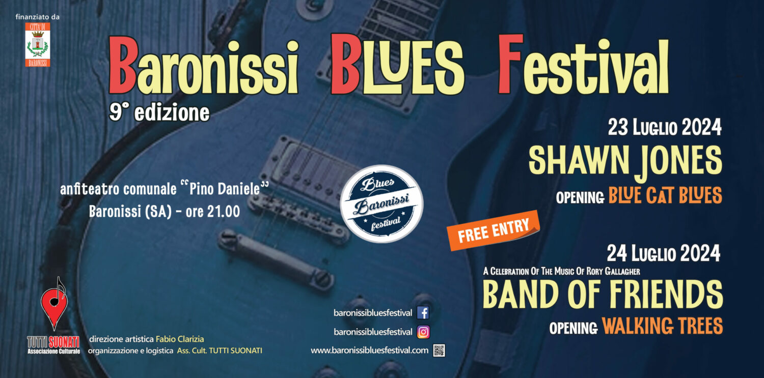 Baronissi Blues Festival 2024 - banner